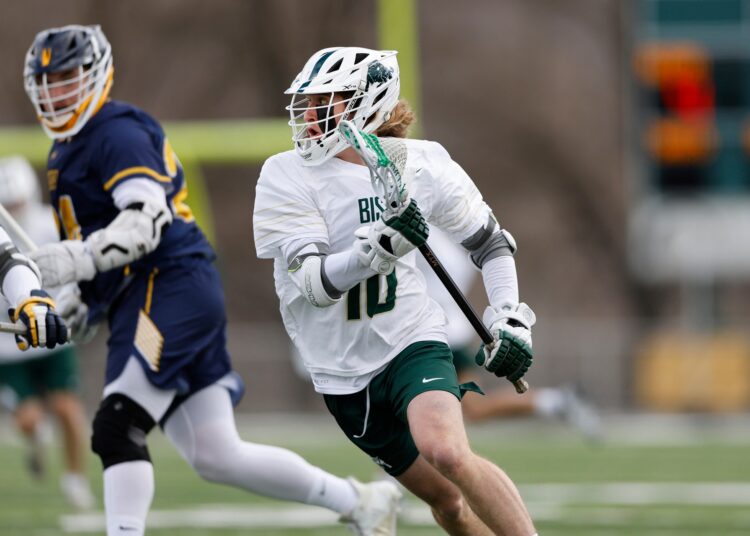 Men’s Lacrosse: Britton’s record setting performance paces Bison in win over Redhawks