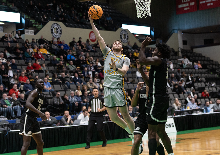 West Liberty Men’s Basketball Team Advances to MEC Tournament Semifinals With 96–72 Win Over Concord