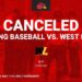 Final Two Games of “The Battle for Wheeling” Washed Away as MEC Tournament Looms